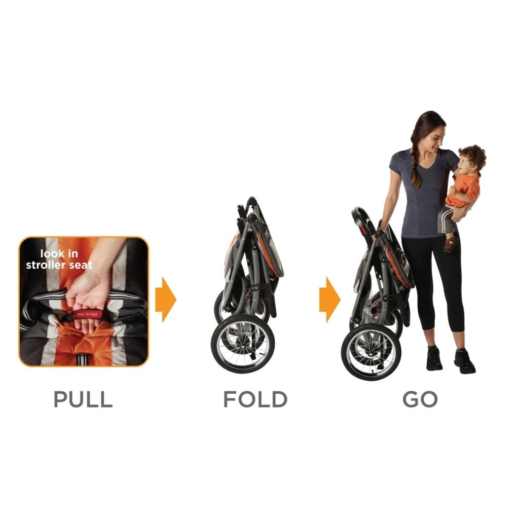 New Age Mama: Review: Graco FastAction Fold Jogger Click Connect Stroller