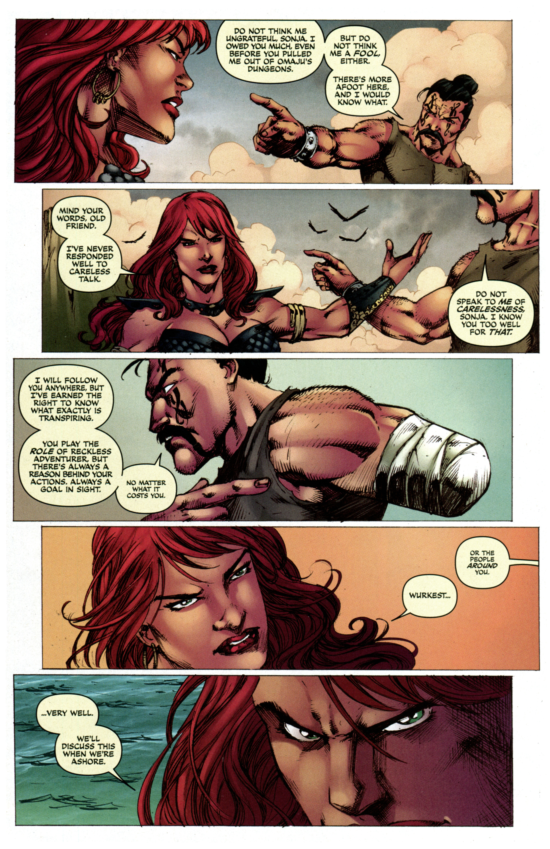 Read online Red Sonja (2005) comic -  Issue #74 - 19