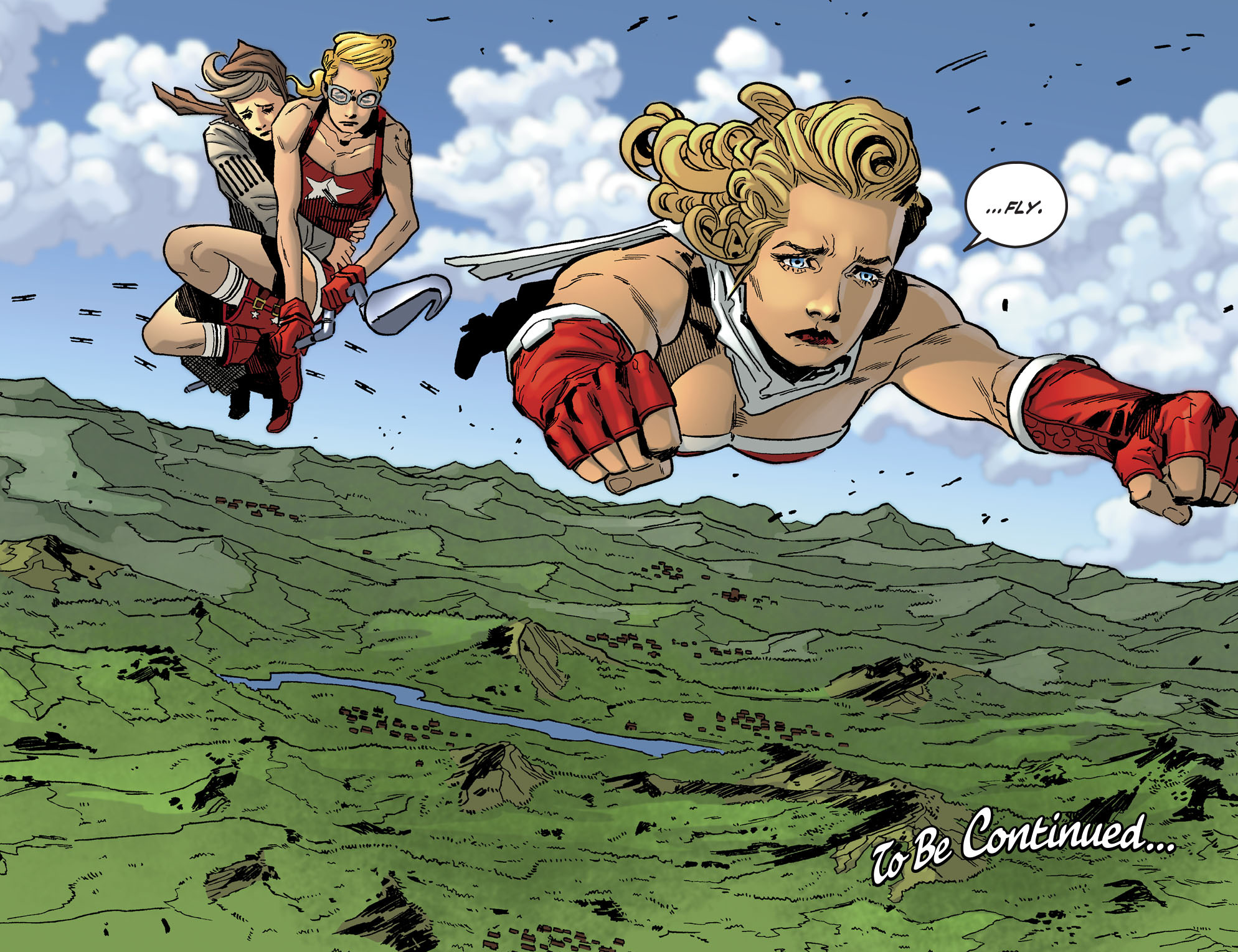 Read online DC Comics: Bombshells comic -  Issue #15 - 20
