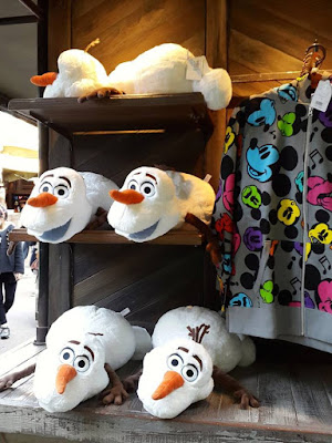 Olaf Plush Doll at Tokyo Disneysea Japan