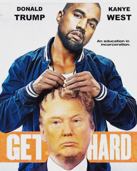 Kanye West Nose Hairstyle Meme Pin Kanye West Png Pngwave