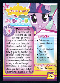 My Little Pony Twilight Sparkle Series 2 Trading Card