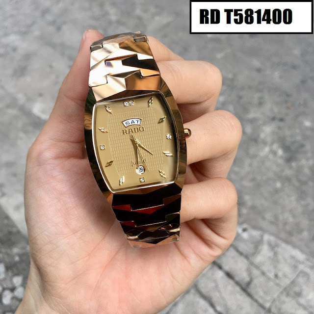 Đồng hồ nam mặt chữ nhật Rado RD T581400