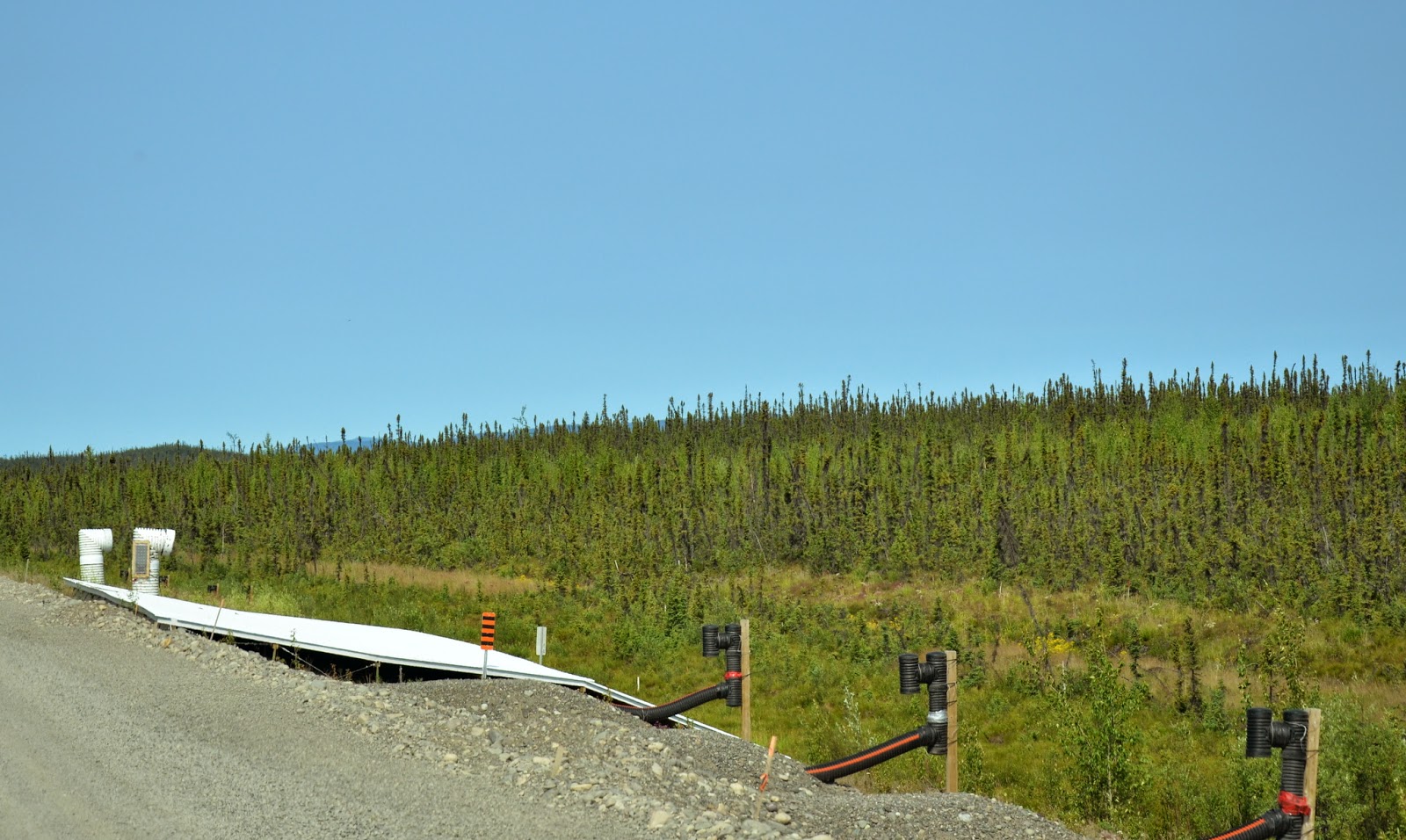 US Canada project to see what is the best way to build roads on permafrost