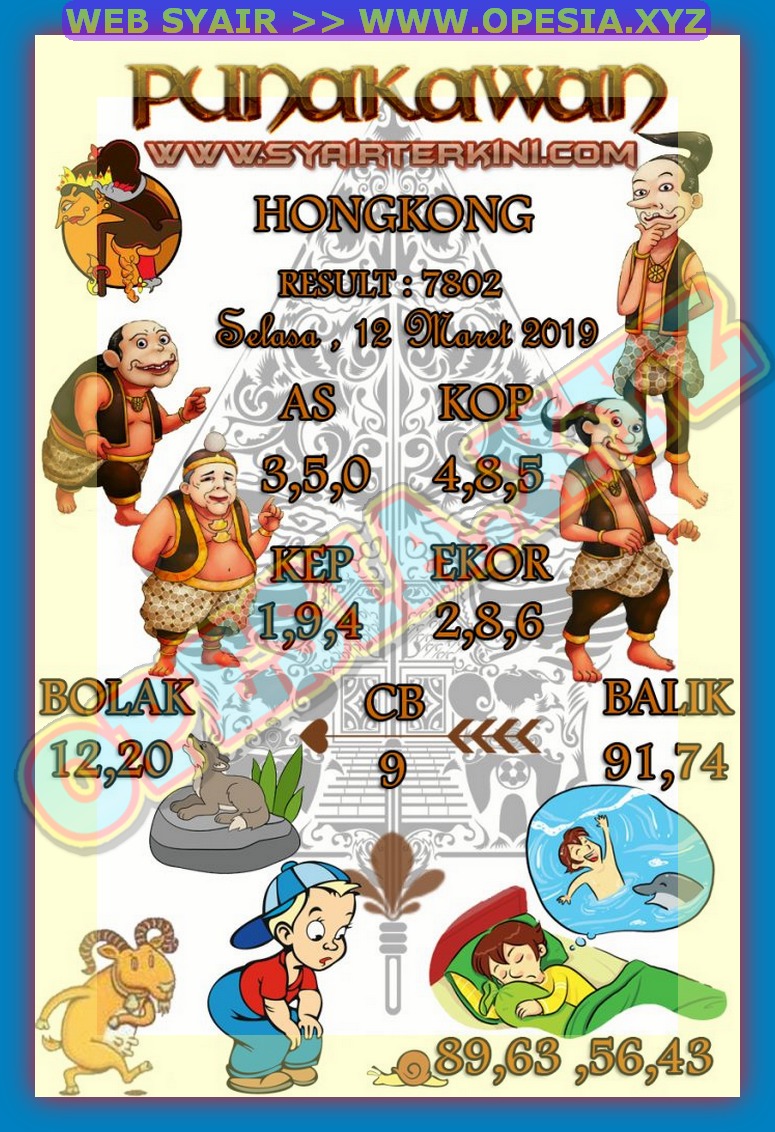 Forum Syair Hk Malam Ini Selasa 12 Maret 2019 Opesia Official