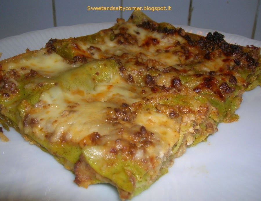 lasagne verdi al ragù