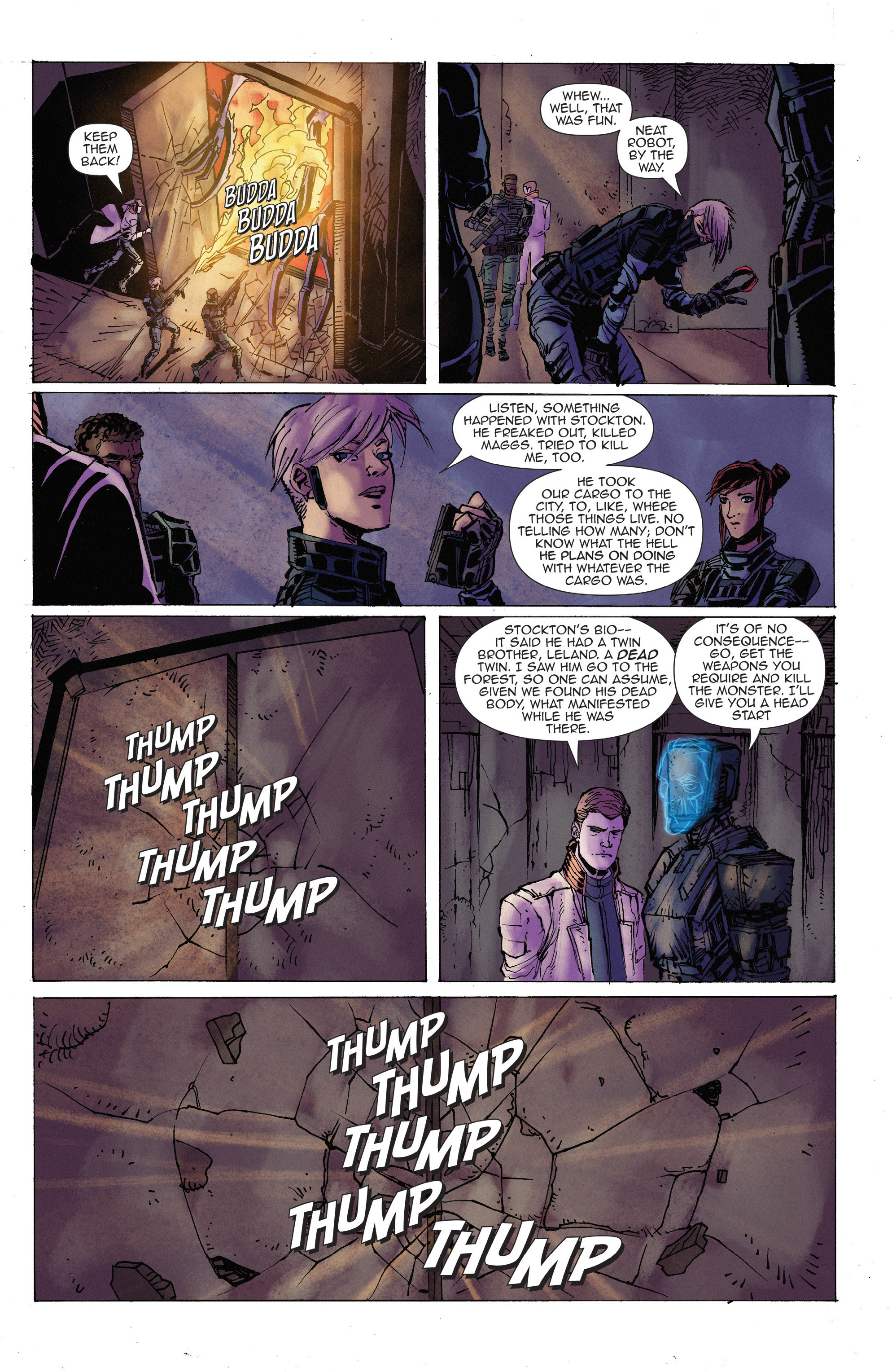 Read online Roche Limit: Clandestiny comic -  Issue #4 - 12