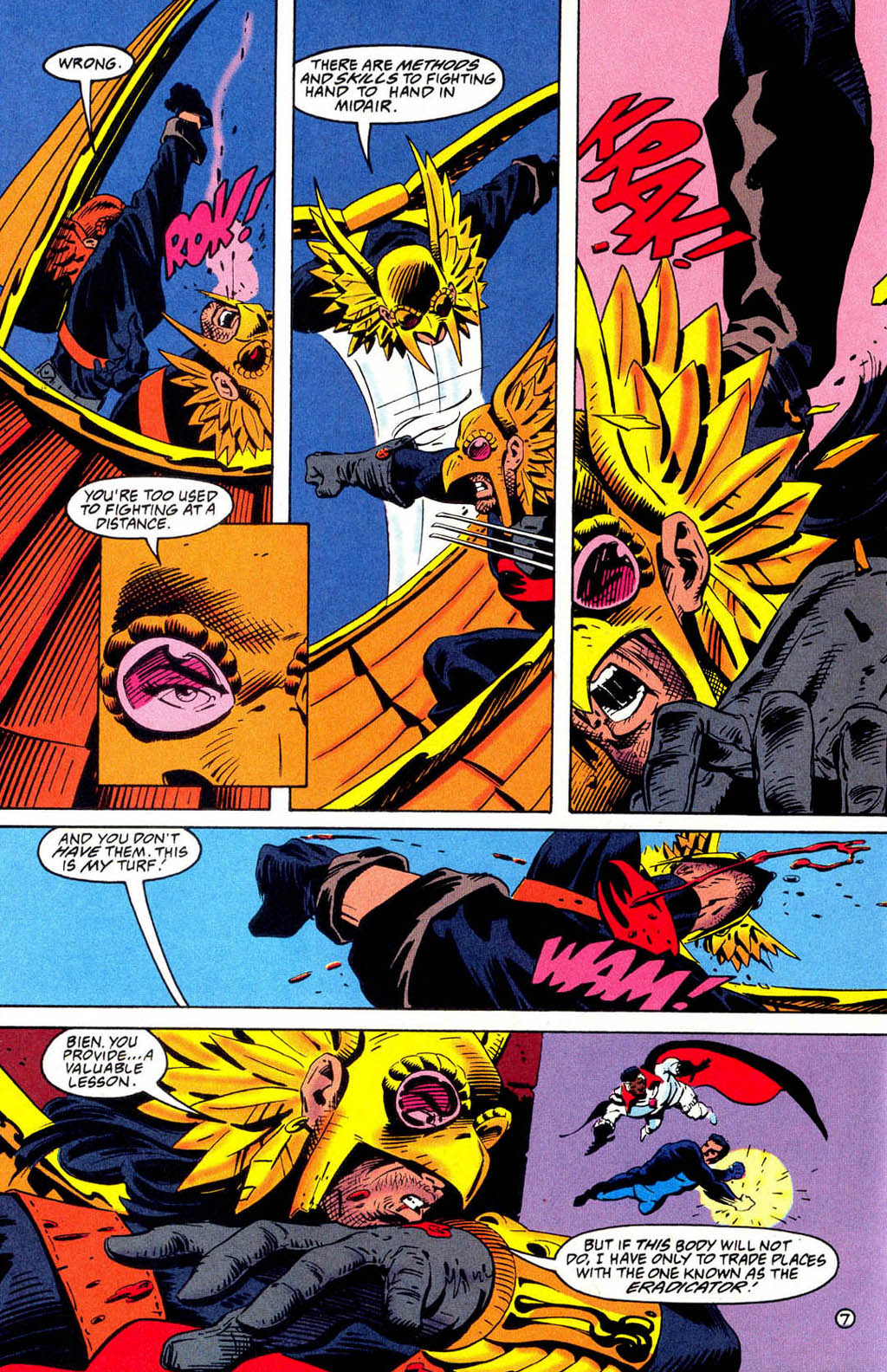 Hawkman (1993) Issue #6 #9 - English 8