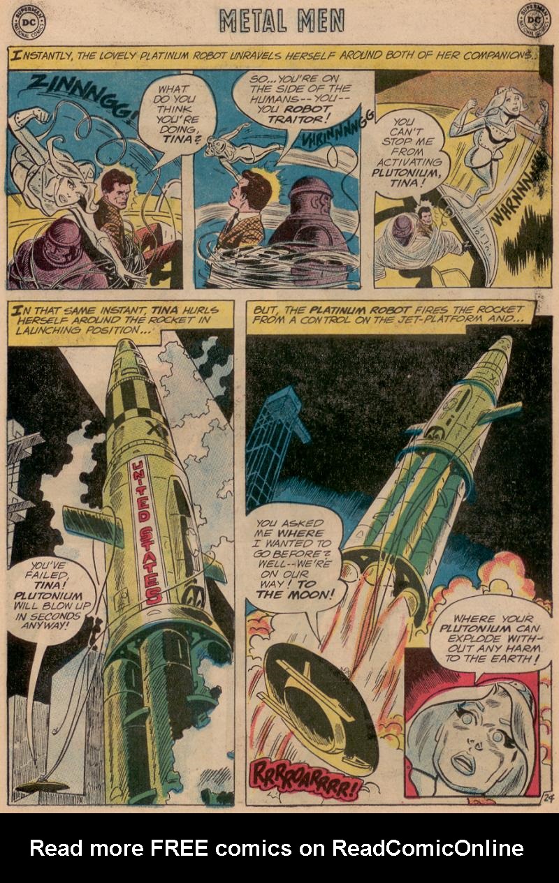 Read online Metal Men (1963) comic -  Issue #2 - 31