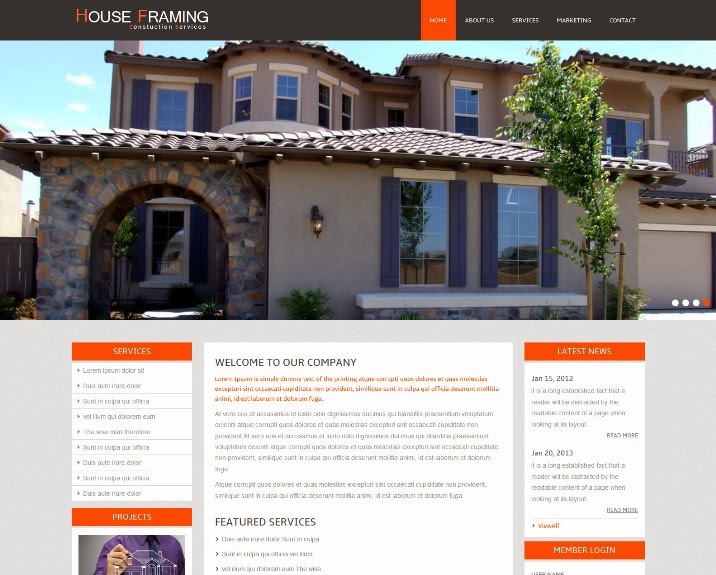 70 Free Responsive HTML5 CSS3 Templates - Webprecis