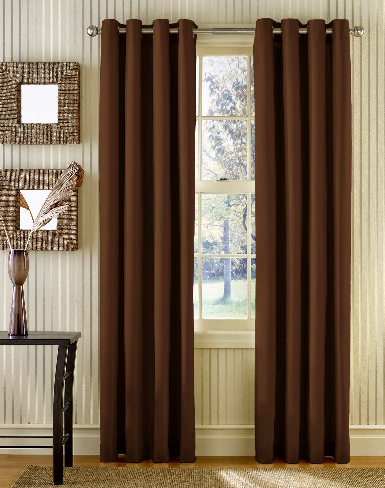 Готовые шторы для комнаты. Блэкаут Тоскана шторы. Шторы коричневые. Шторы шоколадного цвета. Люверс для штор.