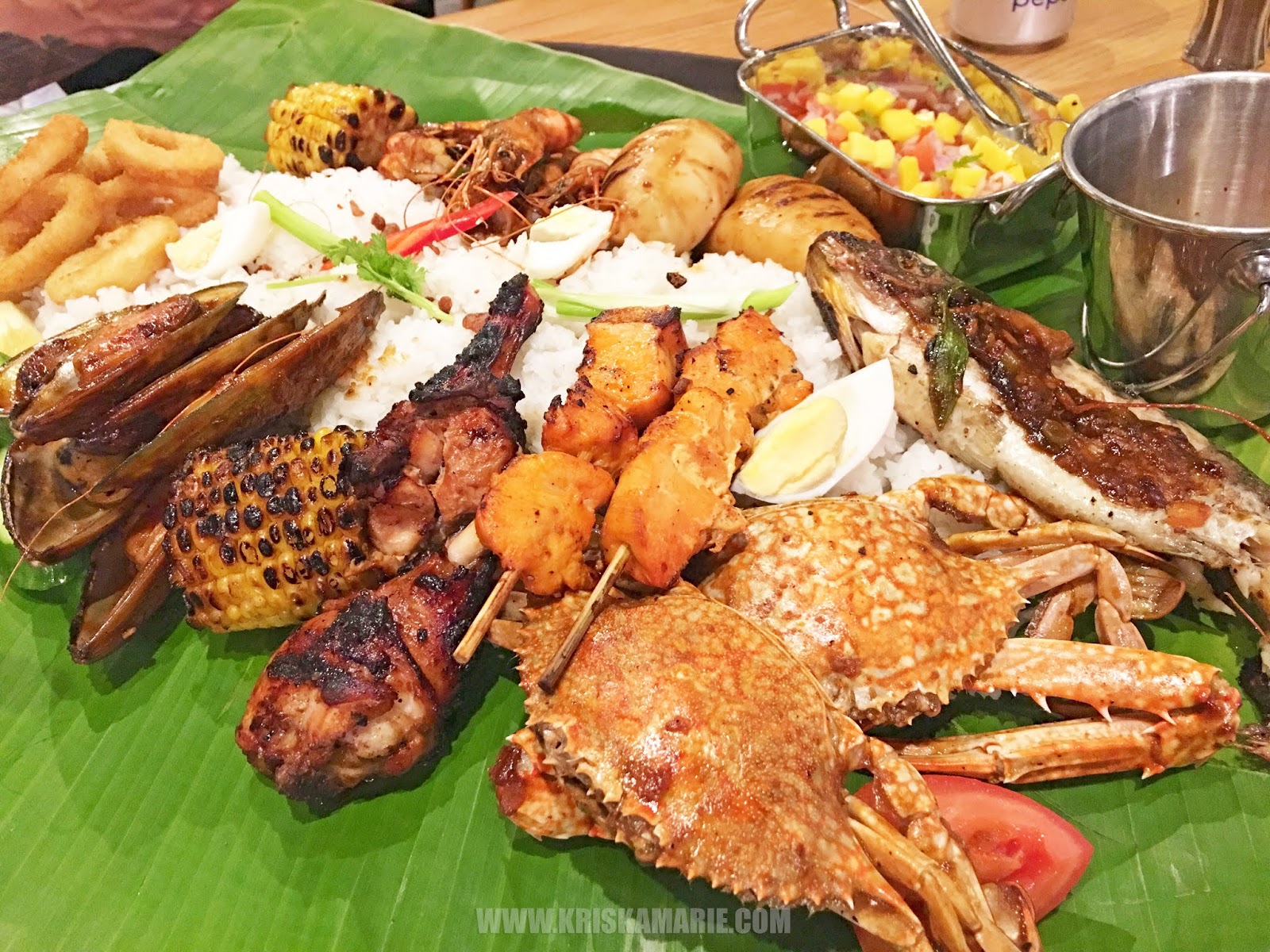 Filipino Boodle Fight at The Daily in Rove Trade Centre