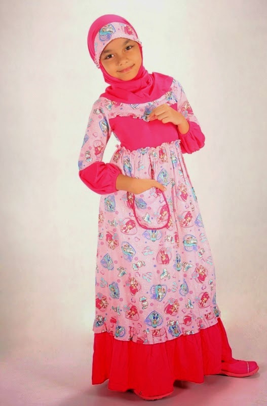 21 Trend Populer Gambar Baju Pesta Anak Perempuan Muslim