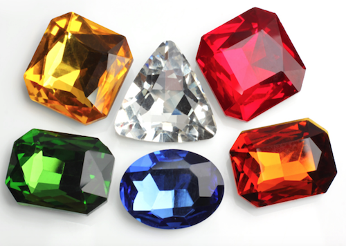 Splendor-Board-Game-symbolize precious-glass-Gemstones