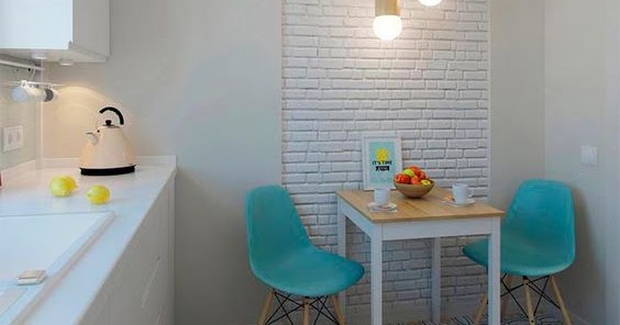 Hogar diez: Cómo aprovechar espacio en una cocina pequeña