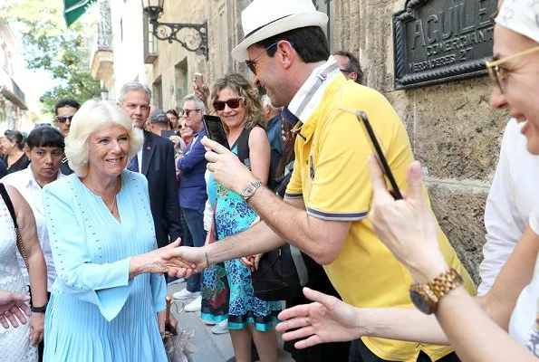 Prince Charles and his wife Camilla, the Duchess of Cornwall, toured Old Havana