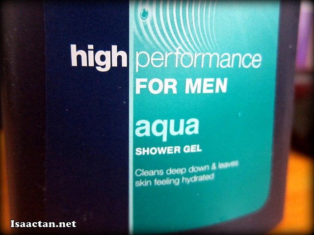 High Performance for Men - Aqua Shower Gel