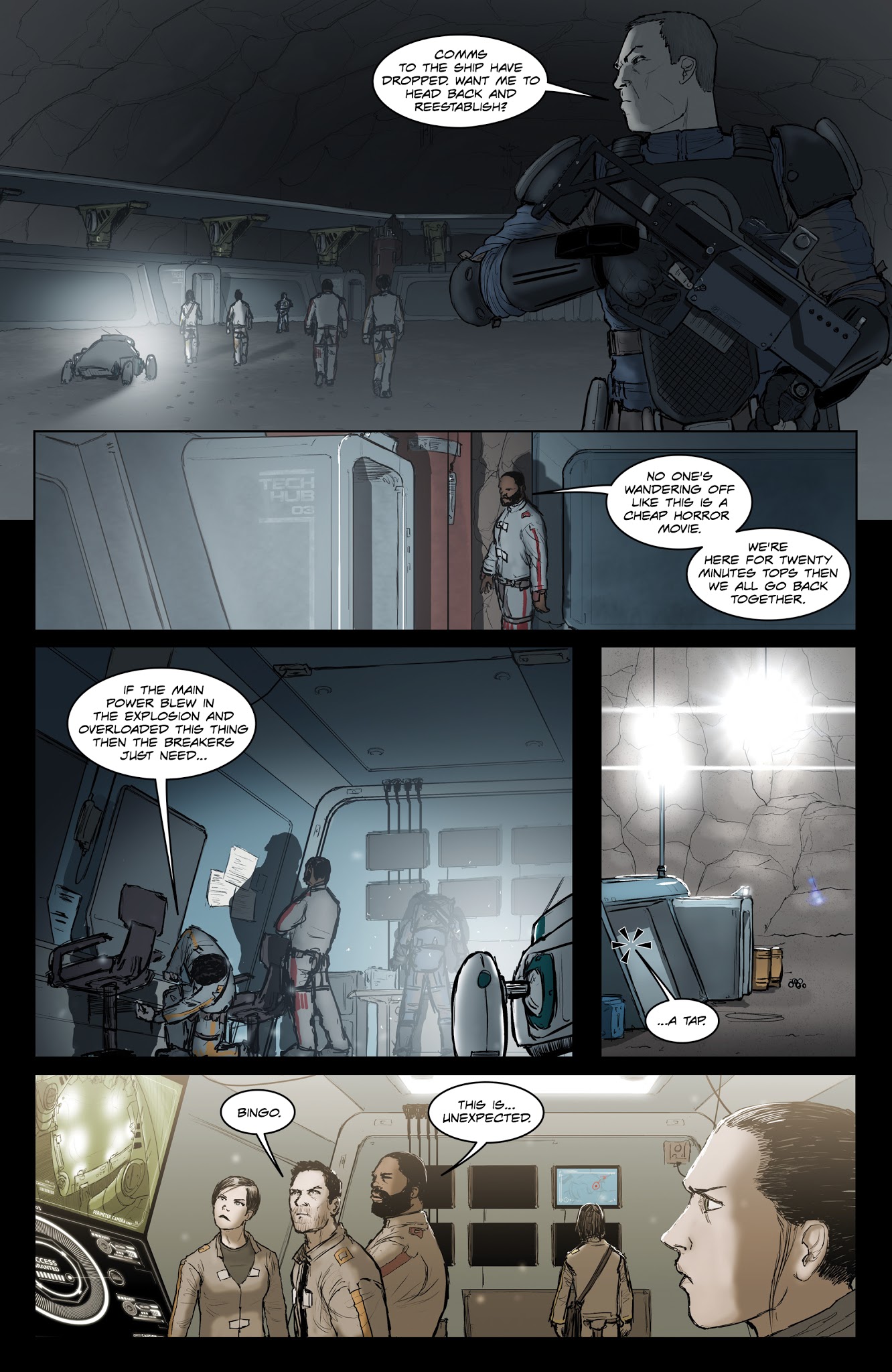 Read online John Carpenter's Tales of Science Fiction: Vortex comic -  Issue #3 - 25