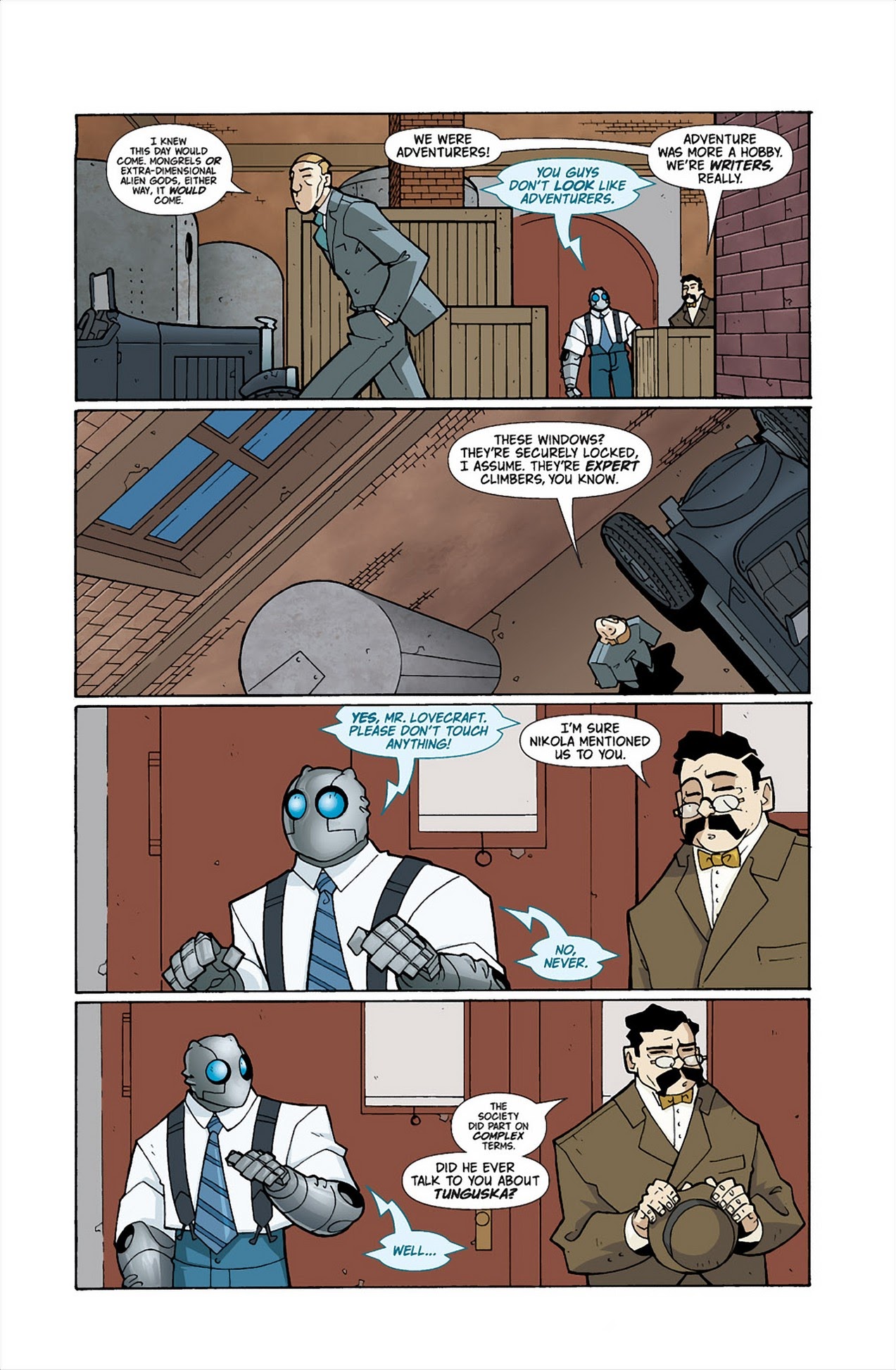 Read online Atomic Robo and the Shadow From Beyond Time comic -  Issue #1 - 12