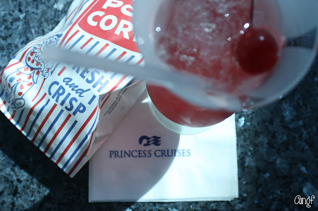 Fresh popcorn and 50th anniversary cocktail from Princess Cruises | Anyonita-nibbles.co.uk