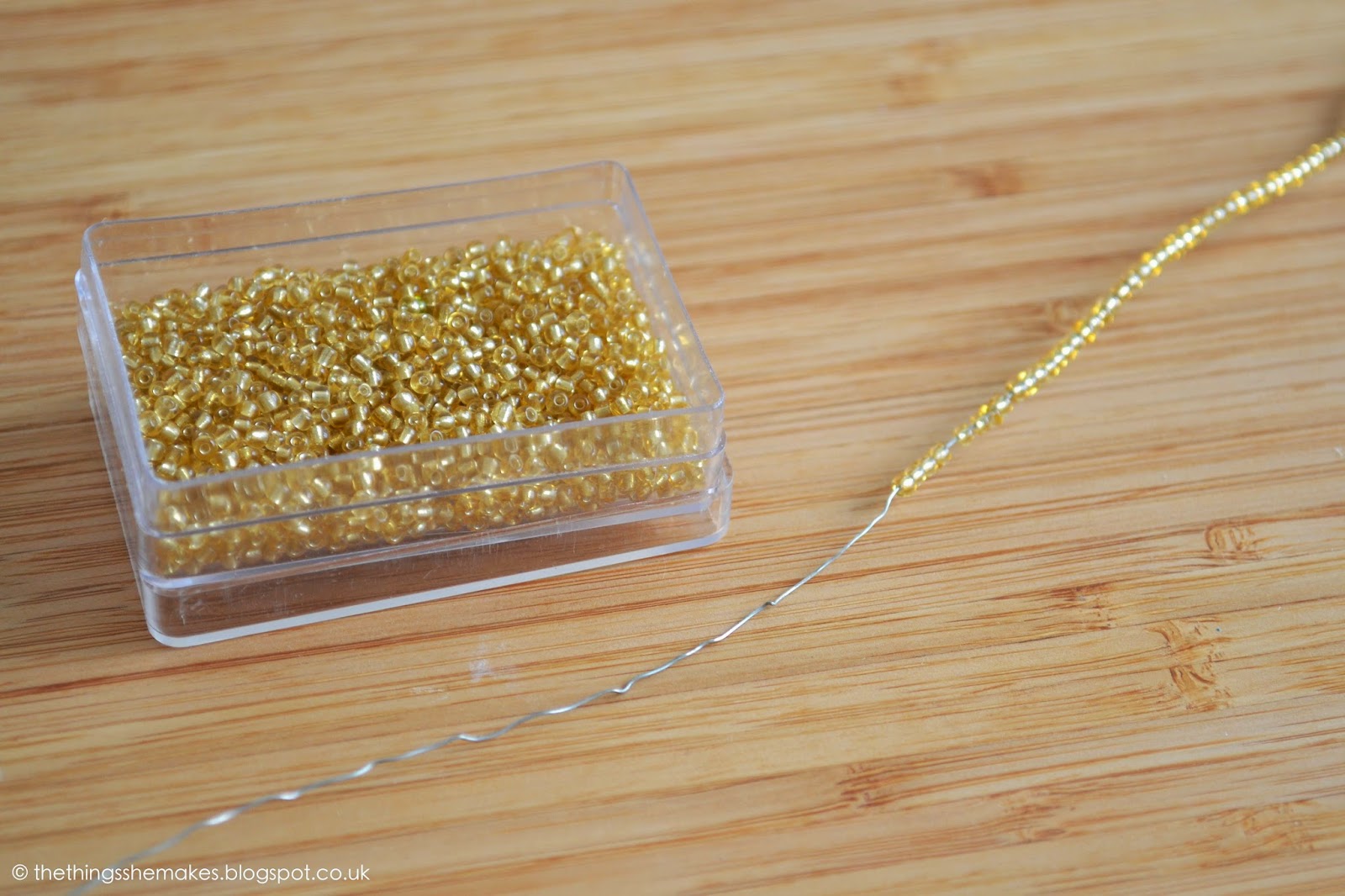 How to Make a Plaited Bead Necklace The Things She Makes