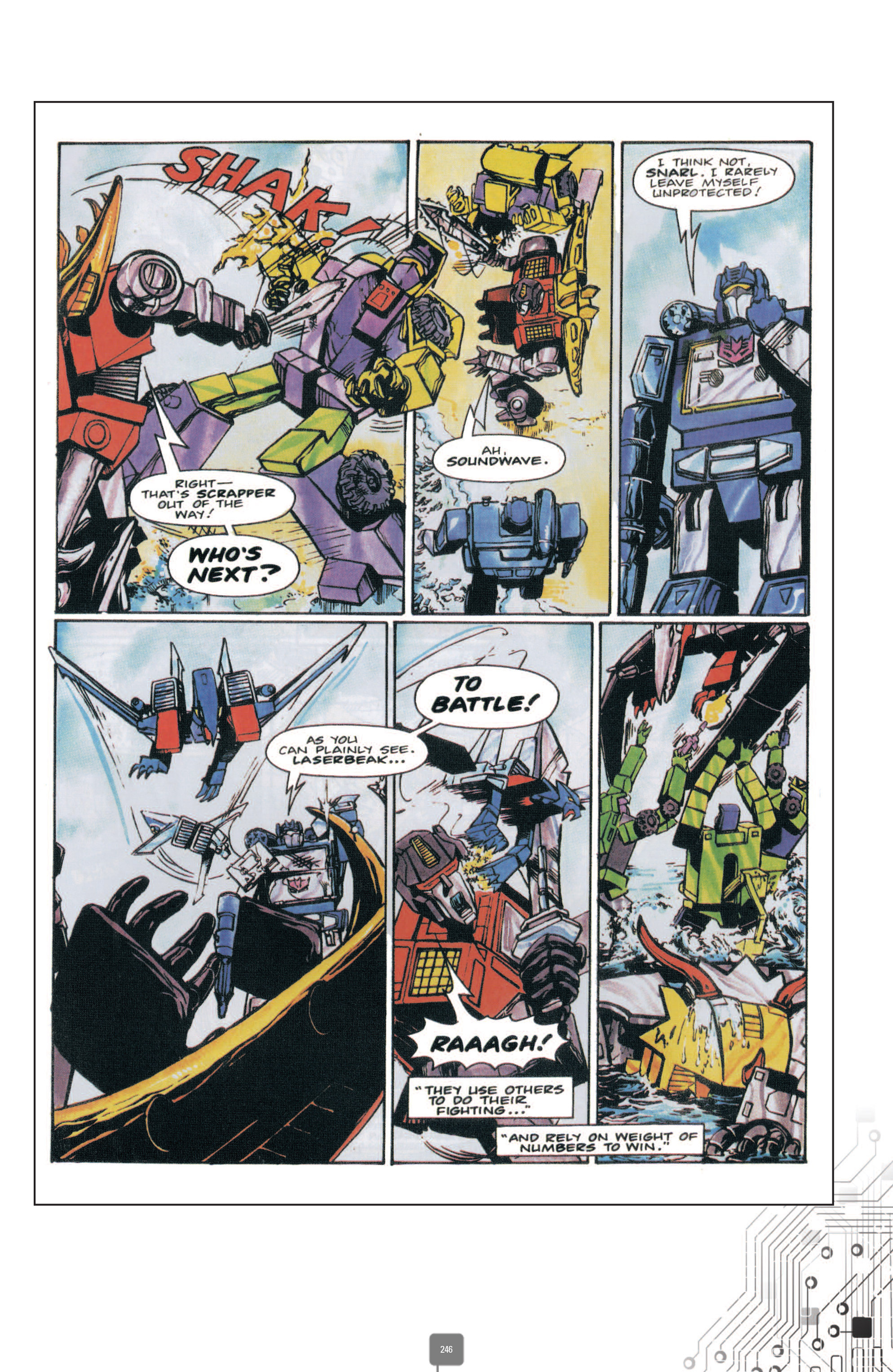 Read online The Transformers Classics UK comic -  Issue # TPB 2 - 247