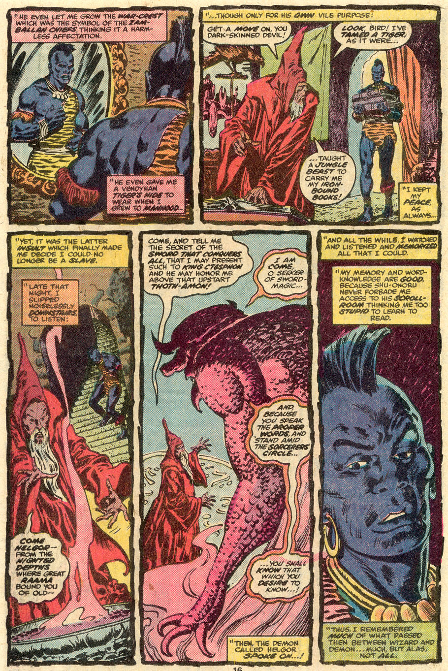 Read online Conan the Barbarian (1970) comic -  Issue #85 - 11