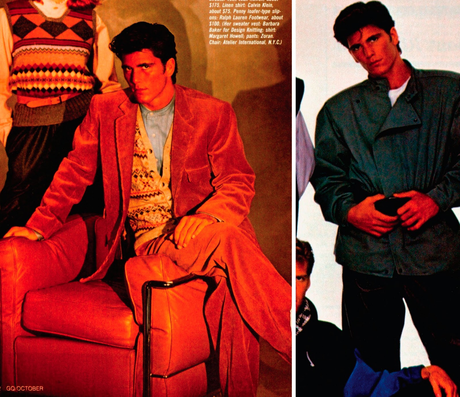 my new plaid pants: The "Michael Schoeffling Was A Model" Post