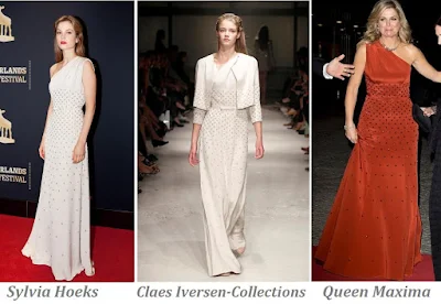 Queen Maxima in Claes Iversen - Sylvia Hoeks