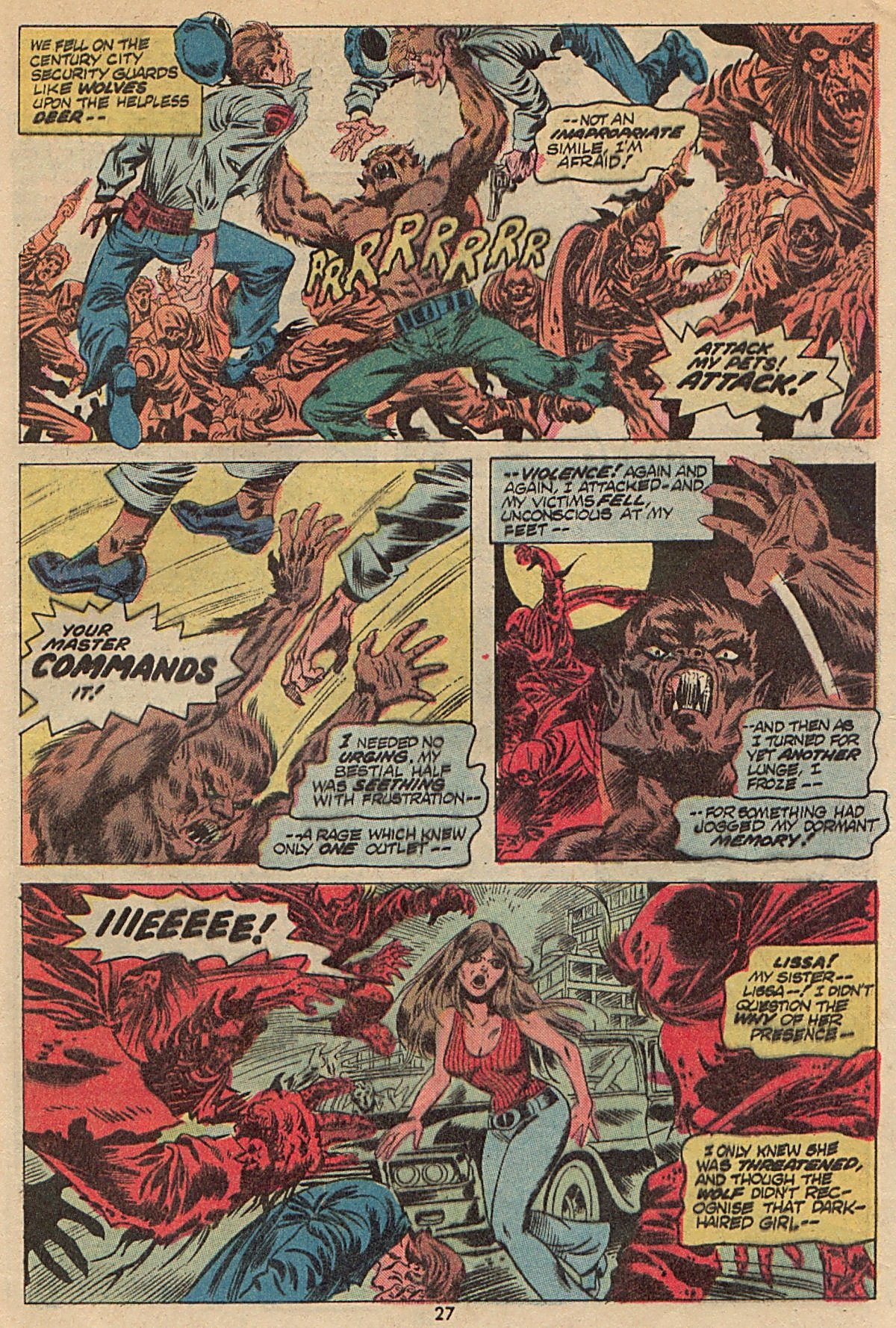 Read online Werewolf by Night (1972) comic -  Issue #9 - 20
