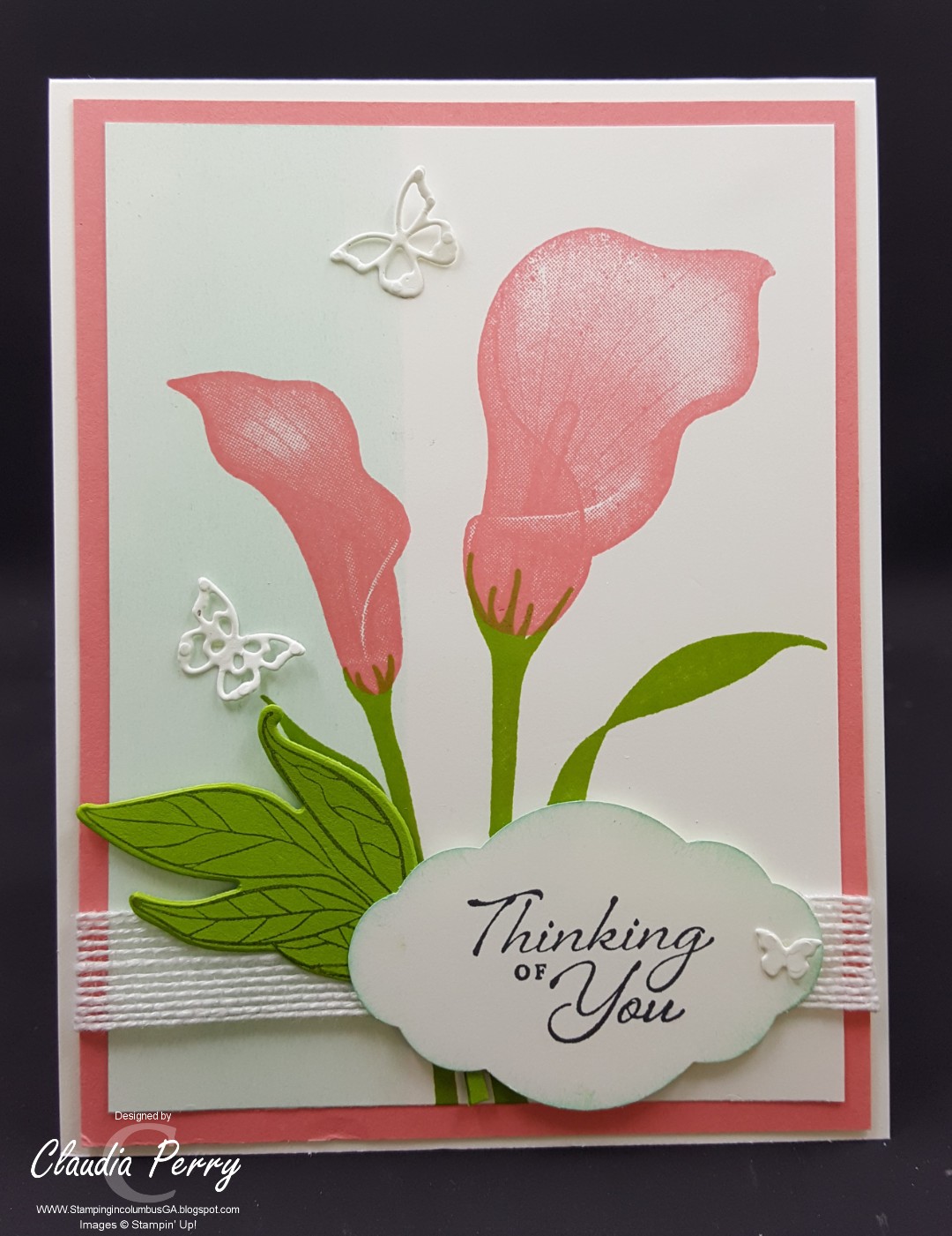 Stamping in Columbus, GA Lasting Lily January StampaStack