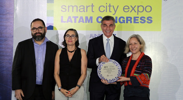 Participa Tony Gali en la entrega de reconocimientos Smart City Expo Latam Congress