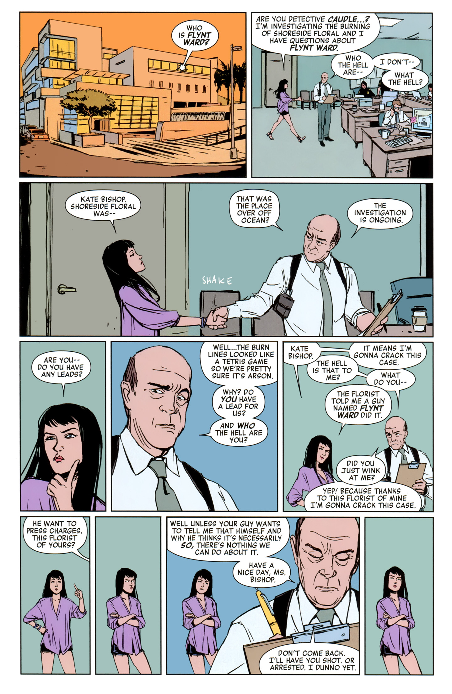 Read online Hawkeye (2012) comic -  Issue #14 - 7