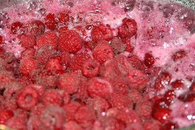 Making Raspberries Jam (ducleata de zmeura) :: All Pretty Things