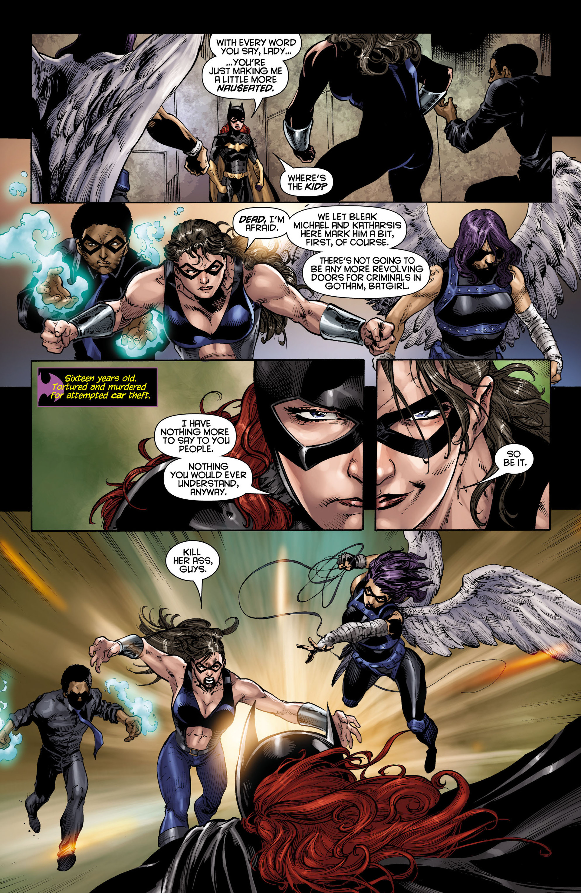 Read online Batgirl (2011) comic -  Issue #12 - 12