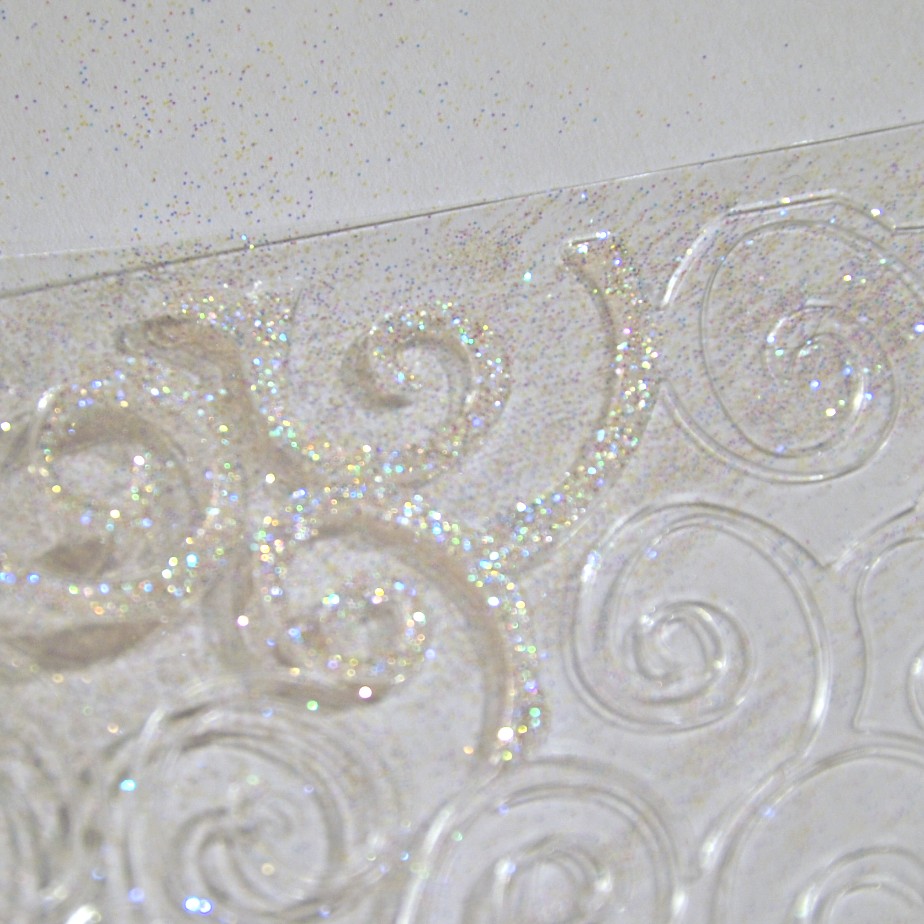 Creative Inspirations Paint sparkly acetate...