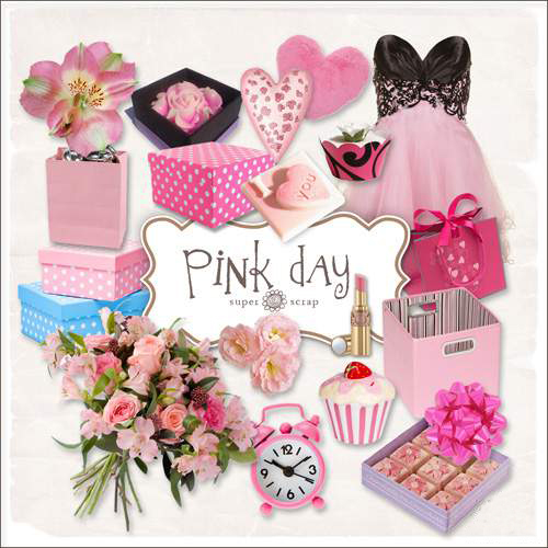 Freebies Kit - Pink Day :Far Far Hill - Free database of digital ...