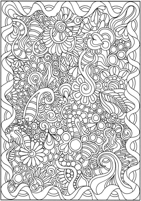abstract space coloring pages - photo #27