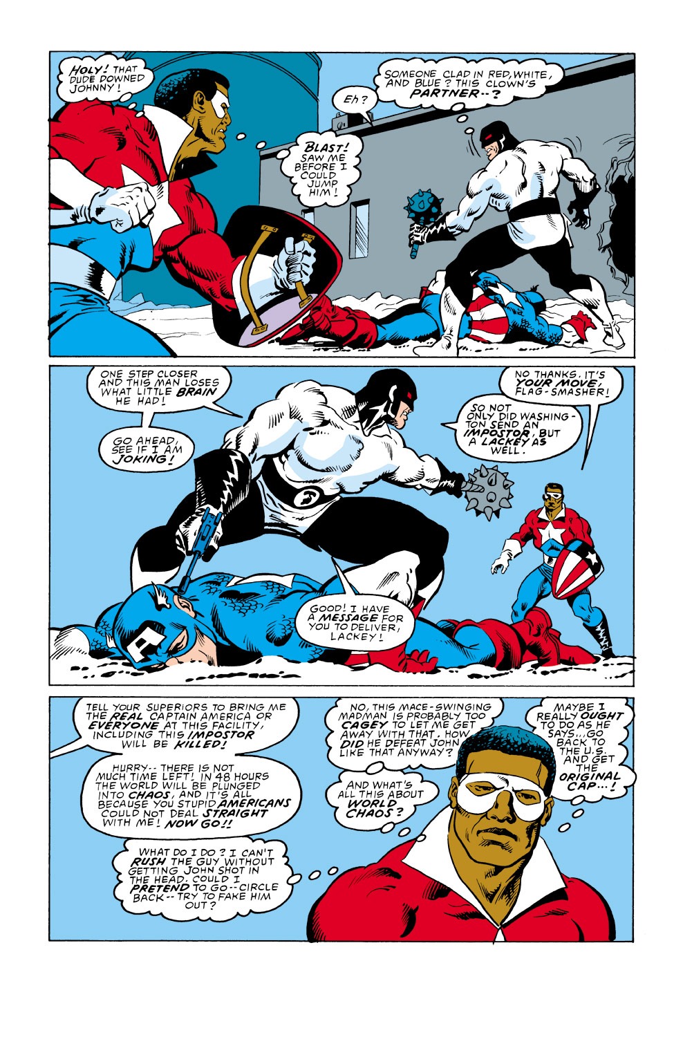 Read online Captain America (1968) comic - Issue #348 - 22