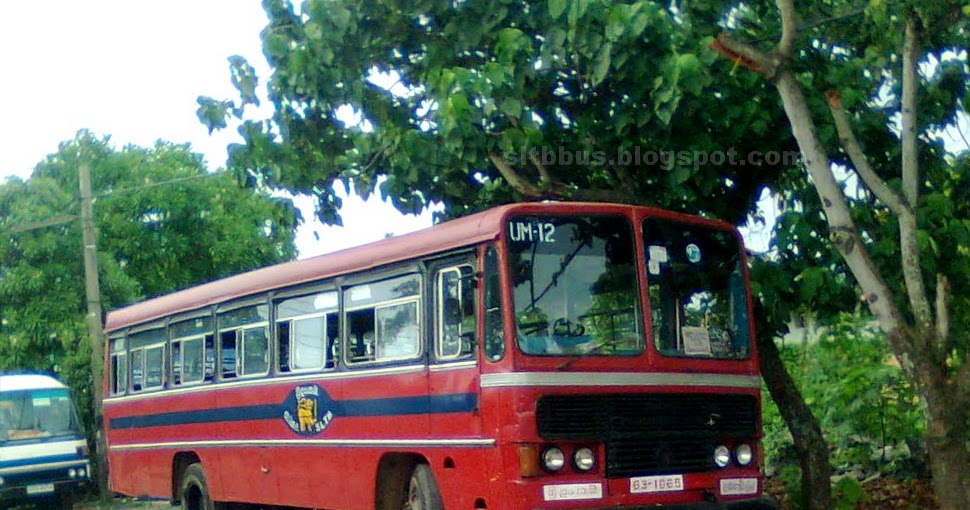 SLTB buses ශ්‍රී ලංගම බස් Lanka Ashok Leyland Viking bus from SLTB