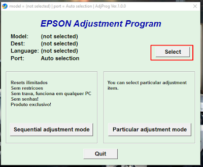 epson l220 l130 l310 l360 l365 resetter download instruction