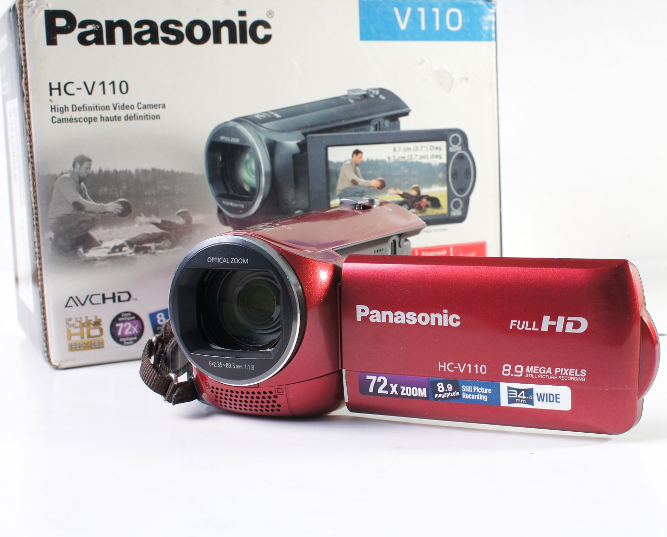 Jual Handycam Panasonic GCV110 Full HD bekas Jual Beli