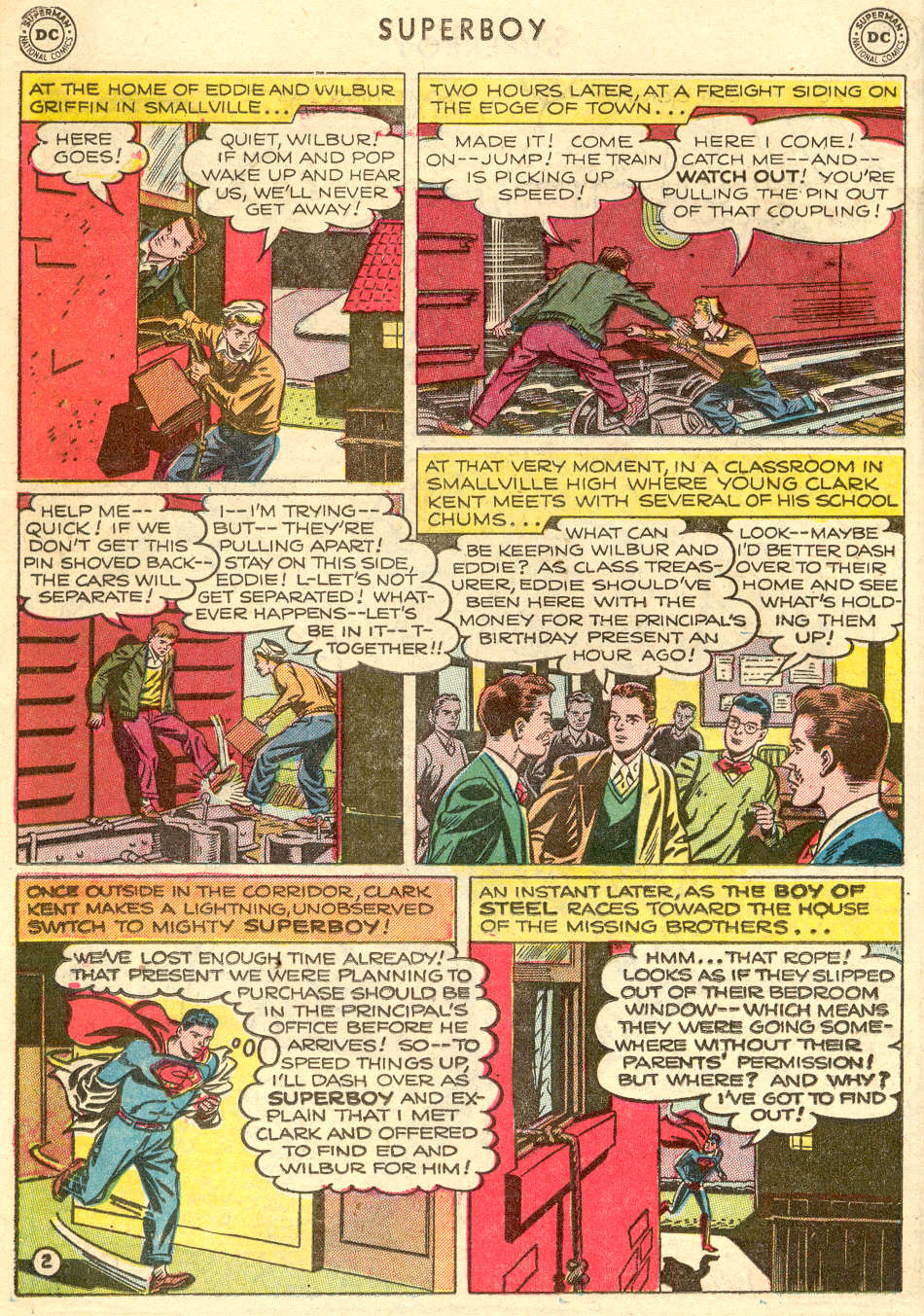 Read online Superboy (1949) comic -  Issue #16 - 15