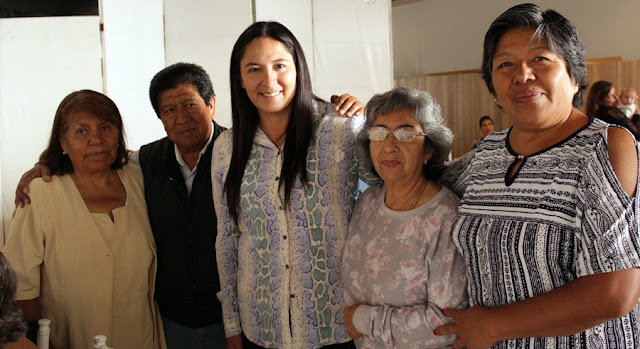 Jubilados del magisterio afirman respaldo para Ana Cristina Ruiz