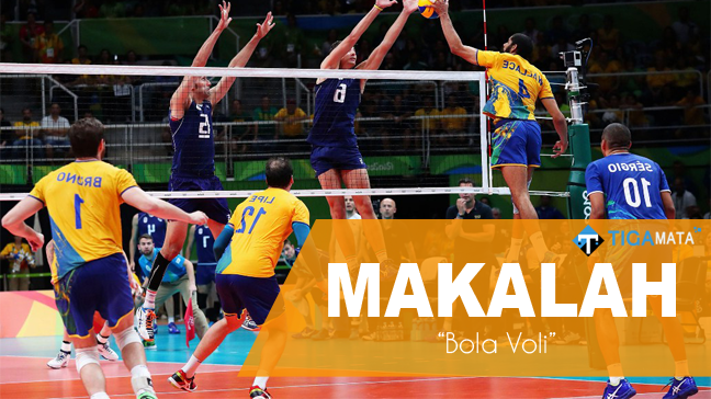 Kliping Olahraga Volly Coretan