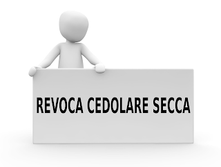 revoca cedolare secca - istruzioni 