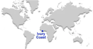 image: Ivory Coast Map location