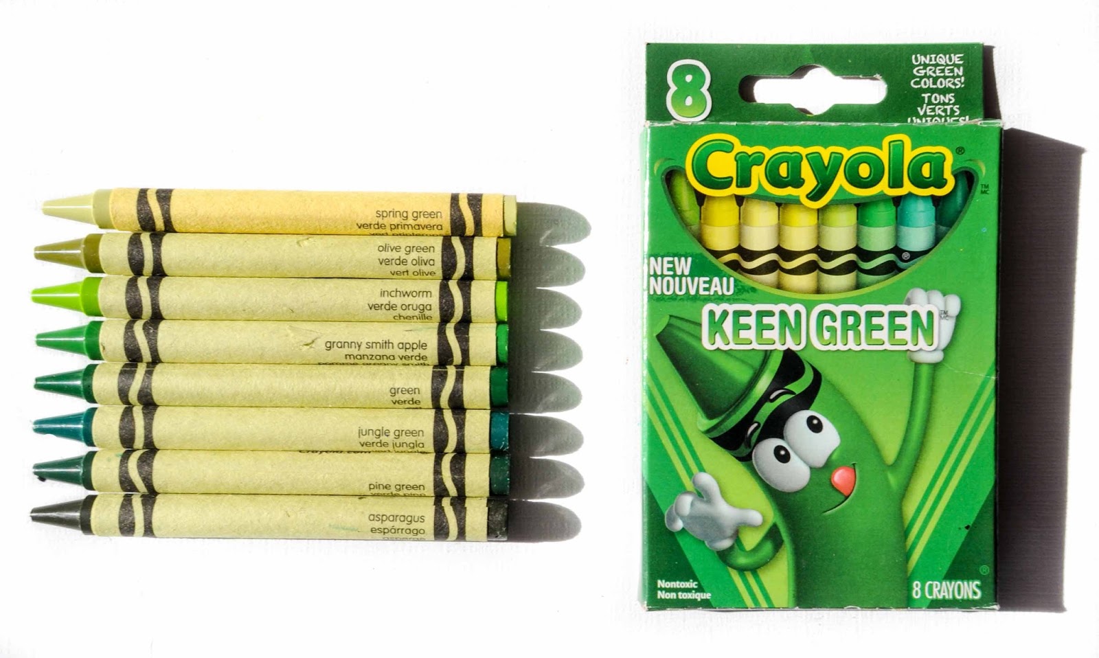 8 Count Crayola Tip Collection Crayons What's Inside the Box Jenny's Crayon Collection