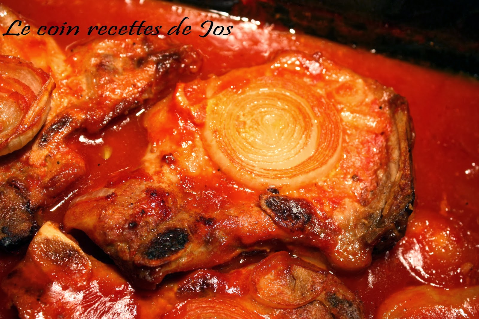 Le coin recettes de Jos CÔTELETTES DE PORC AU SIROP D'ÉRABLE Le coin recettes de Jos CÔTELETTES DE PORC AU SIROP D'ÉRABLE
