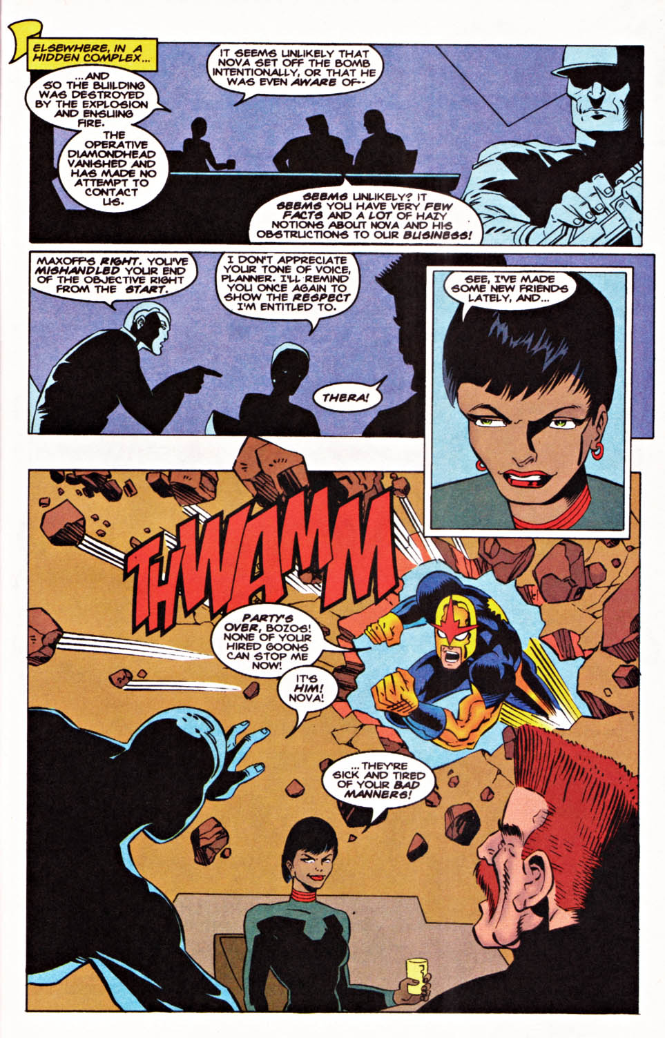 Read online Nova (1994) comic -  Issue #10 - 21
